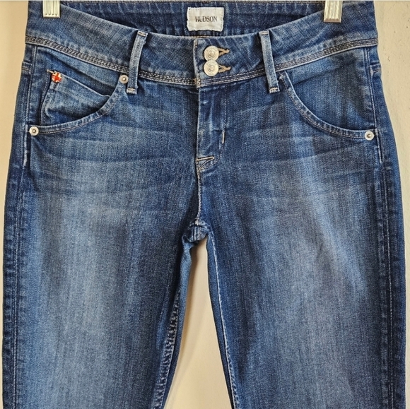 42 HUDSON COLLIN SKINNY CROP SIZE 26 - Picture 2 of 6